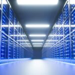 server room interior in datacenter 3d render gya4jlh